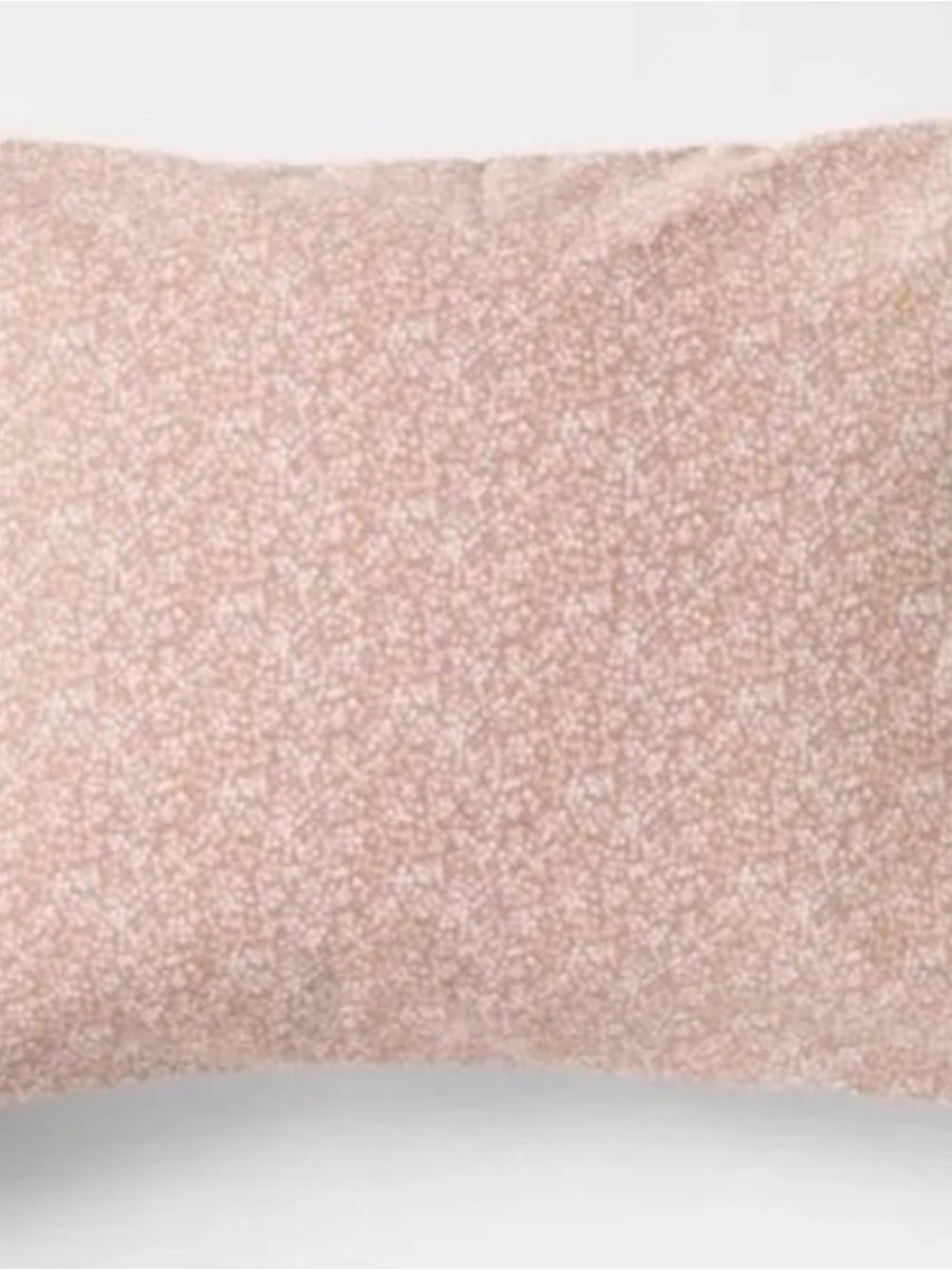 Threshold Floral 3Pc.Reversible Comforter Set in Blush Pink and Sage - Picture 4 of 5